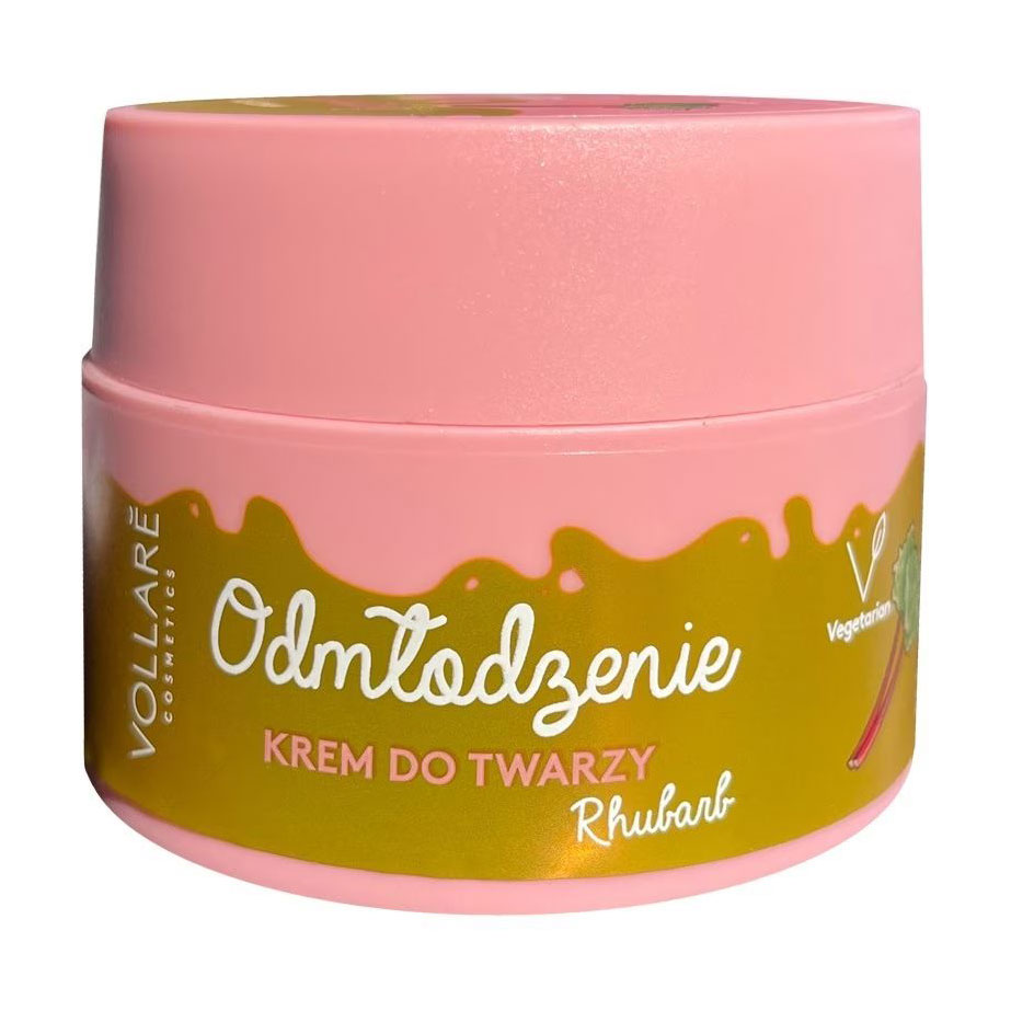 

Омолоджувальний крем для обличчя Vollare Cosmetics Face Cream з ревенем, 50 мл