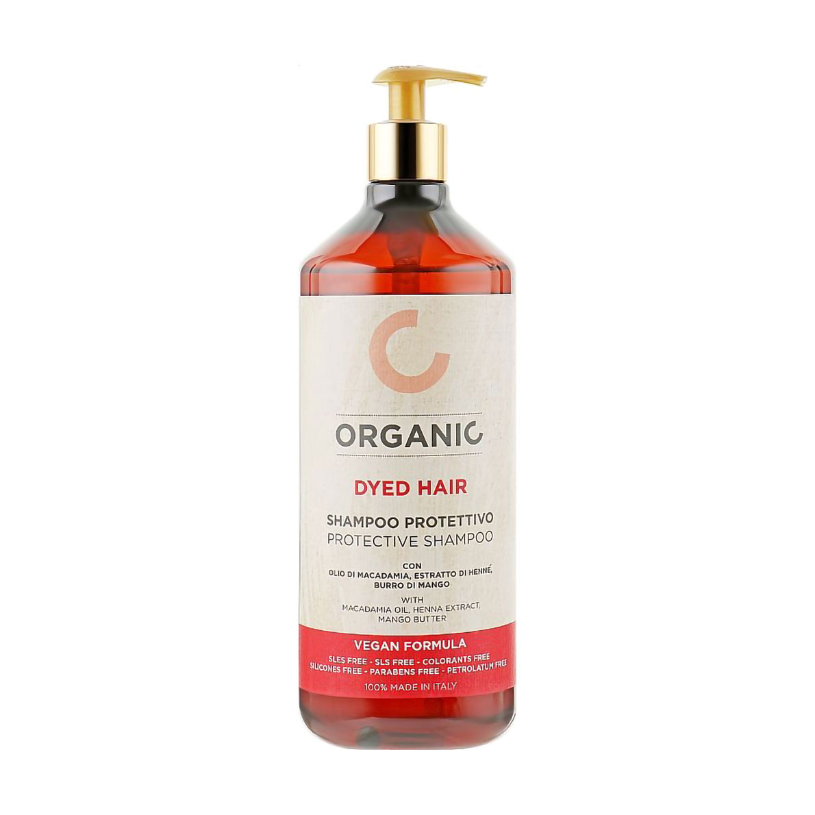 

Уцінка! Шампунь Punti Di Vista Organic Dyed Hair Protective Shampoo Відновлення та захист, для фарбованого волосся, 1 л