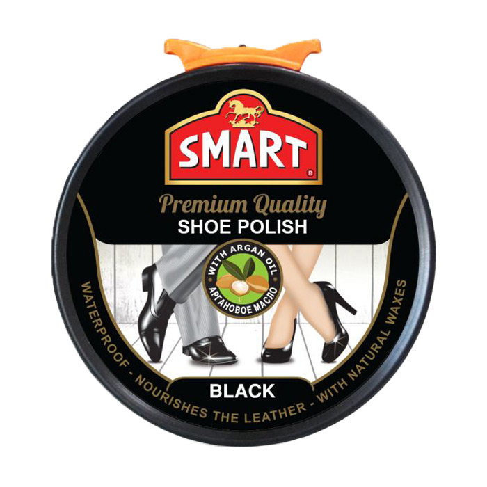 

Крем для взуття Smart Shoe Polish чорний, 25 мл