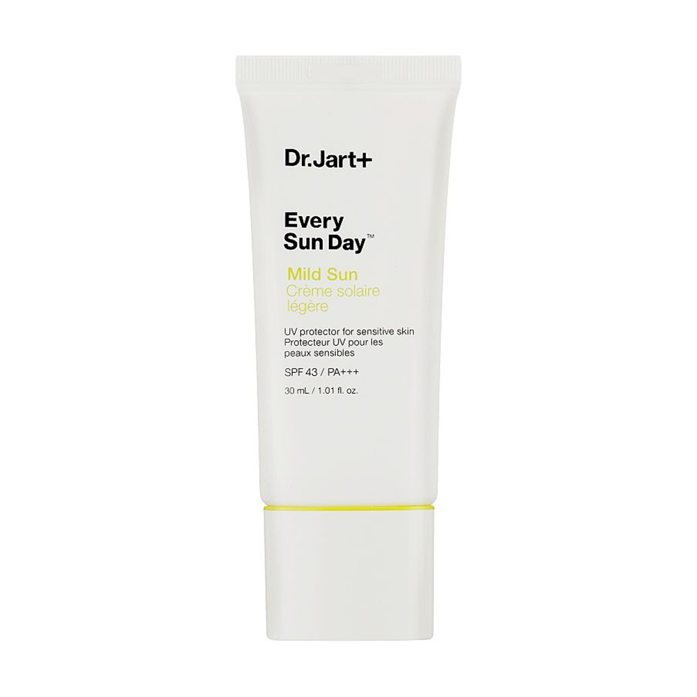 

Уцінка! М'який сонцезахисний засіб для обличчя Dr. Jart+ Every Sun Day Mild Sun SPF 43 PA+++ для чутливої шкіри, 30 мл