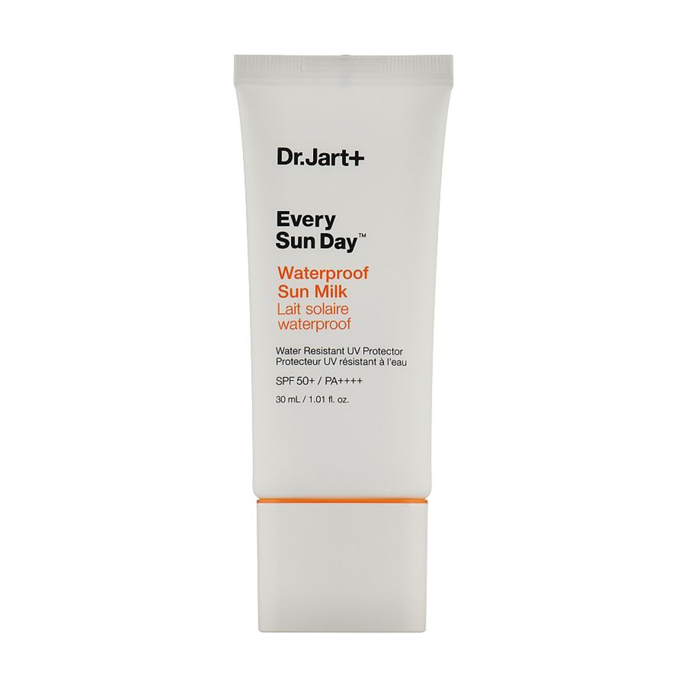 

Уцінка! Сонцезахисне молочко для обличчя Dr. Jart+ Every Sun Day Waterproof Sun Milk SPF 50+ PA++++, 30 мл