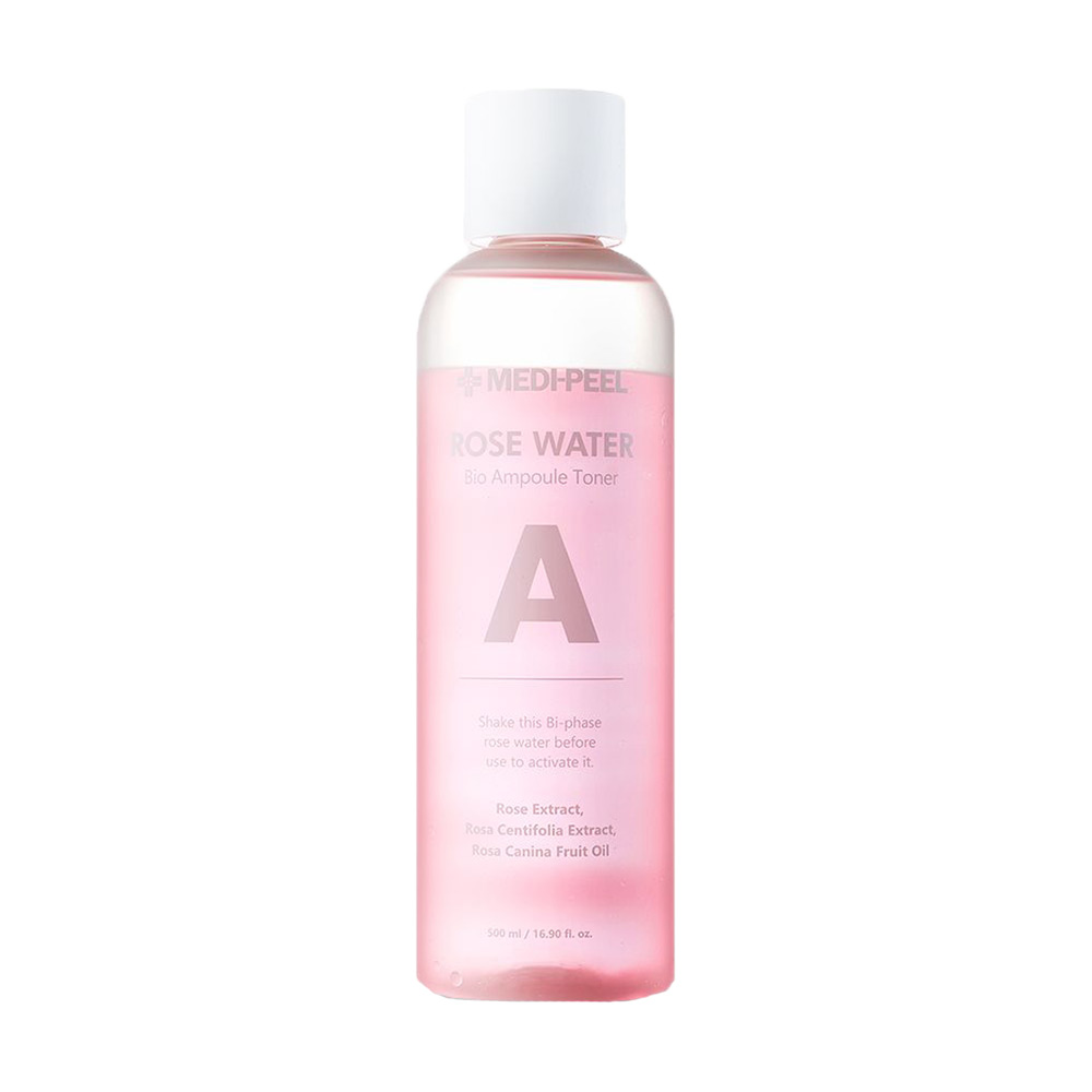 

Уцінка! Ампульний тонер для обличчя Medi-Peel Rose Water Bio Ampoule Toner з екстрактом троянди, 500 мл