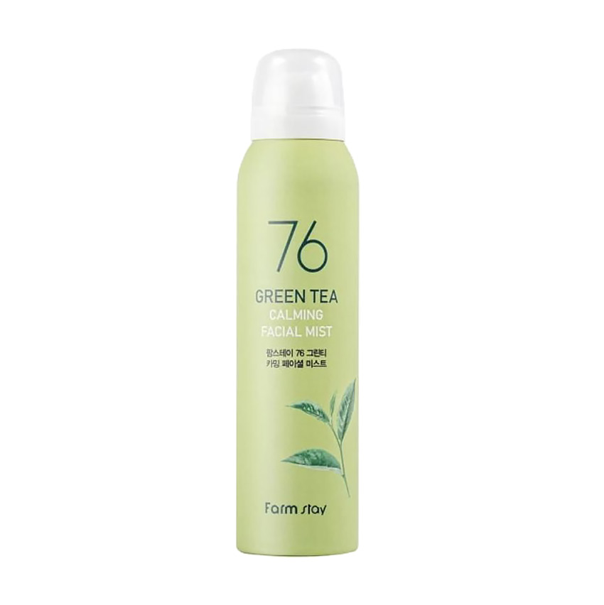 

Уцінка! Спрей для обличчя FarmStay 76 Green Tea Calming Facial Mist із зеленим чаєм, 120 мл