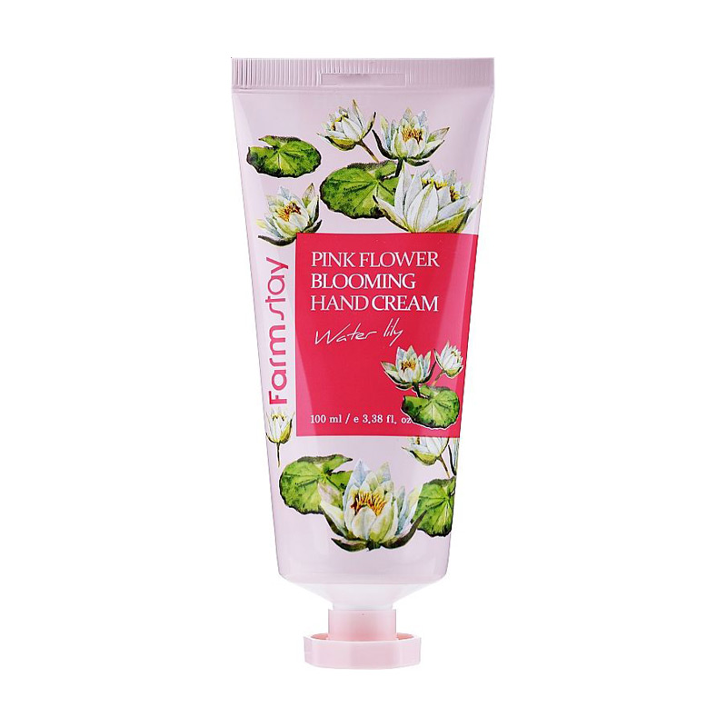 

Уцінка! Відновлювальний крем для рук FarmStay Pink Flower Blooming Hand Cream Water Lily з екстрактом лілії, 100 мл