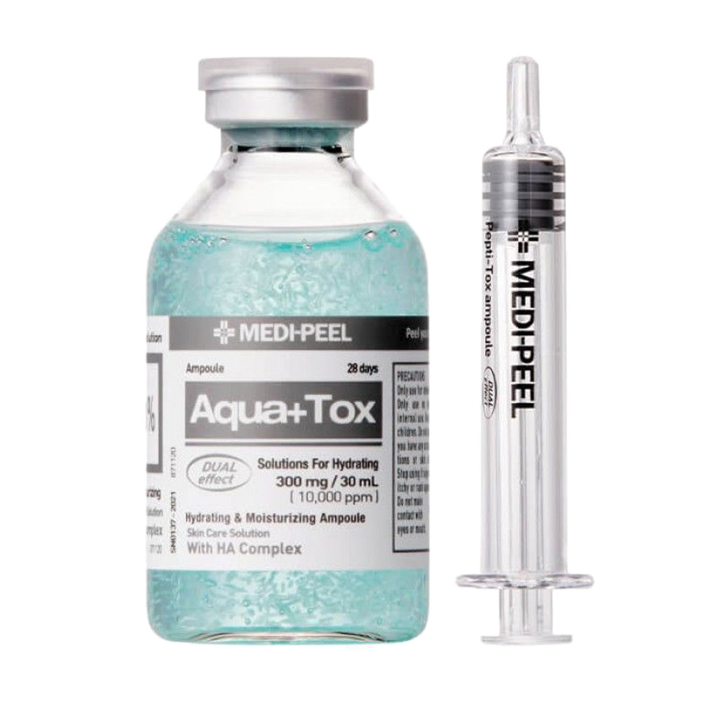 

Уцінка! Зволожувальна ампульна сироватка для обличчя Medi-Peel Aqua+ Tox Ampoule, 30 мл