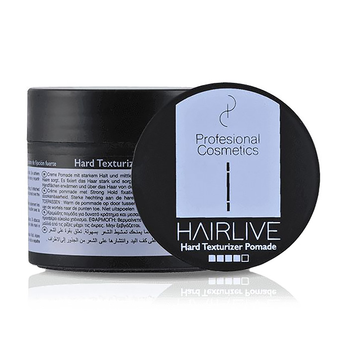 

Уцінка! Помада для волосся Profesional Cosmetics Hairlive Hard Texturizer Pomade сильної фіксації, 100 мл