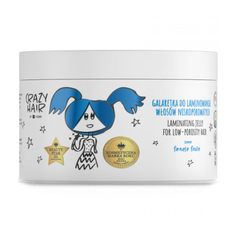 

Уцінка! Желе для ламінування малопористого волосся HiSkin Crazy Hair Laminating Jelly For Low-Porosity Hair Forest Fruit, 300 мл