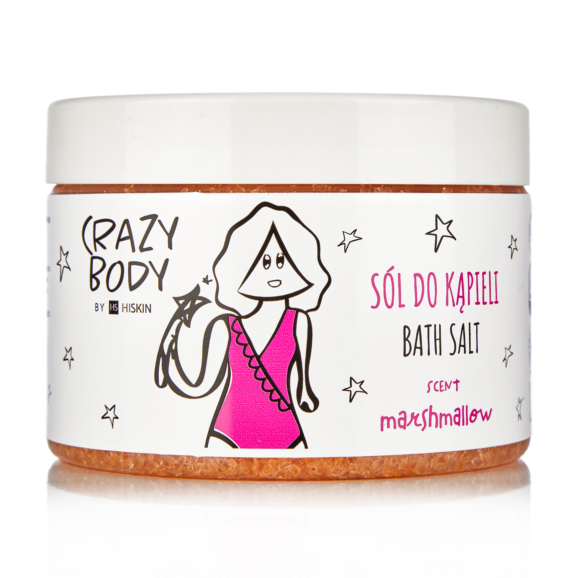 

Уцінка! Сіль для ванни HiSkin Crazy Body Marshmallow, 300 г