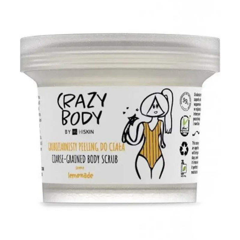 

Уцінка! Скраб для тіла HiSkin Crazy Body Coarse Grained Body Scrub Lemonade крупнозернистий, 200мл