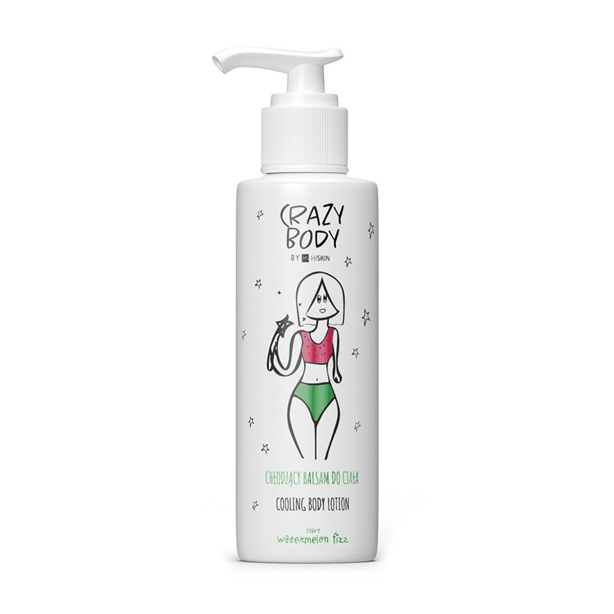 

Уцінка! Охолоджуючий лосьйон для тіла HiSkin Crazy Body Cooling Body Lotion Watermelon Fizz, 300 мл