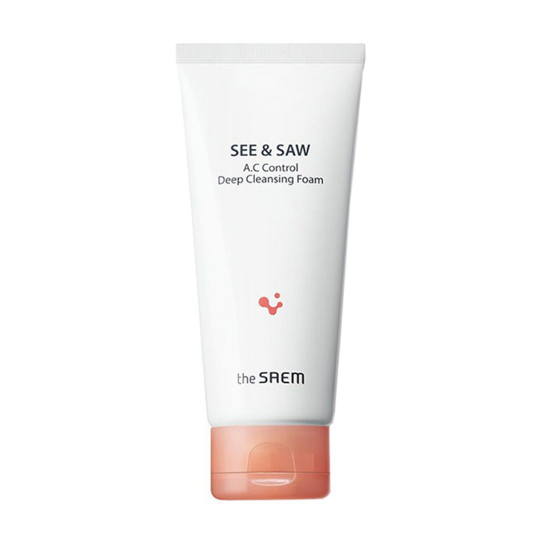 

Пінка для вмивання The Saem See & Saw A.C Control Deep Cleansing Foam для проблемної шкіри, 120 мл