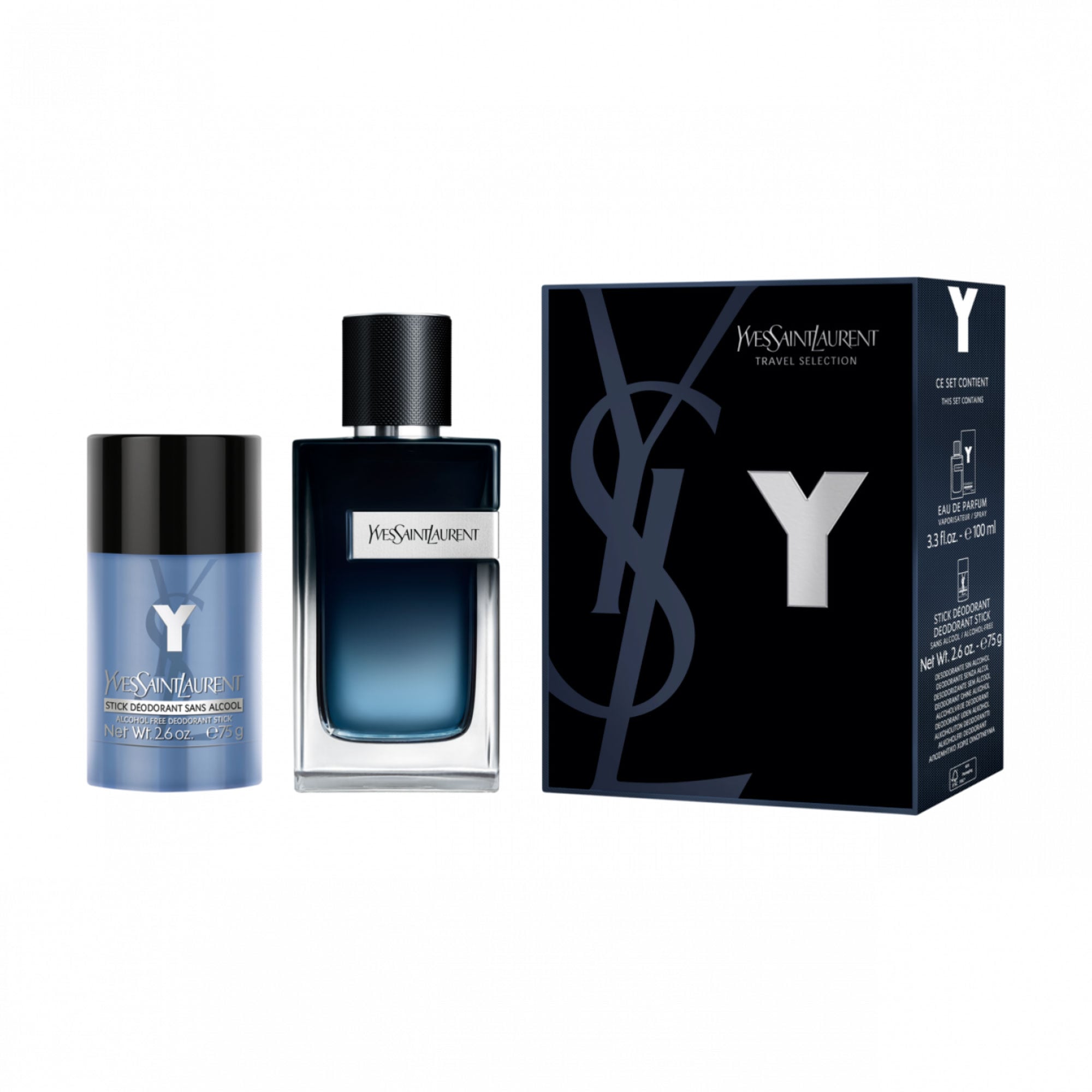 

Парфумований набір чоловічий Yves Saint Laurent Y (парфумована вода, 100 мл + дезодорант-стік, 75 г)
