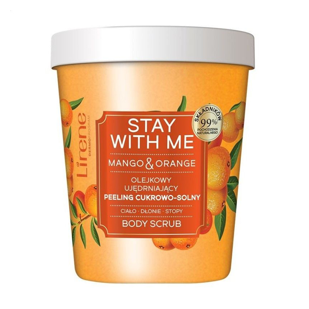 

Уцінка! Скраб для тіла Lirene Stay With Me Mango Orange, 200 мл