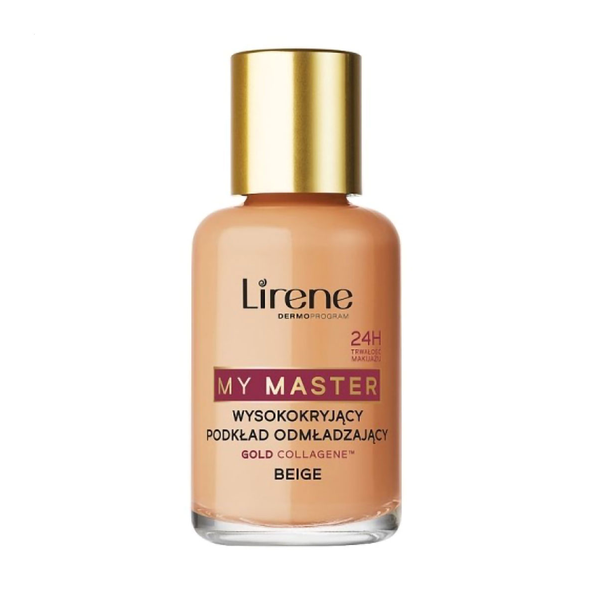 

Уцінка! Тональна основа для обличчя Lirene My Master High Coverage Foundation, Beige, 30 мл