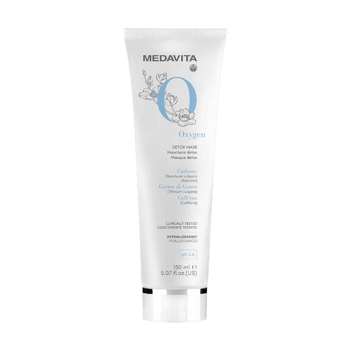 

Маска-детокс для волосся Medavita Oxygen Detox Mask pH 3.5 з активним киснем, 150 мл
