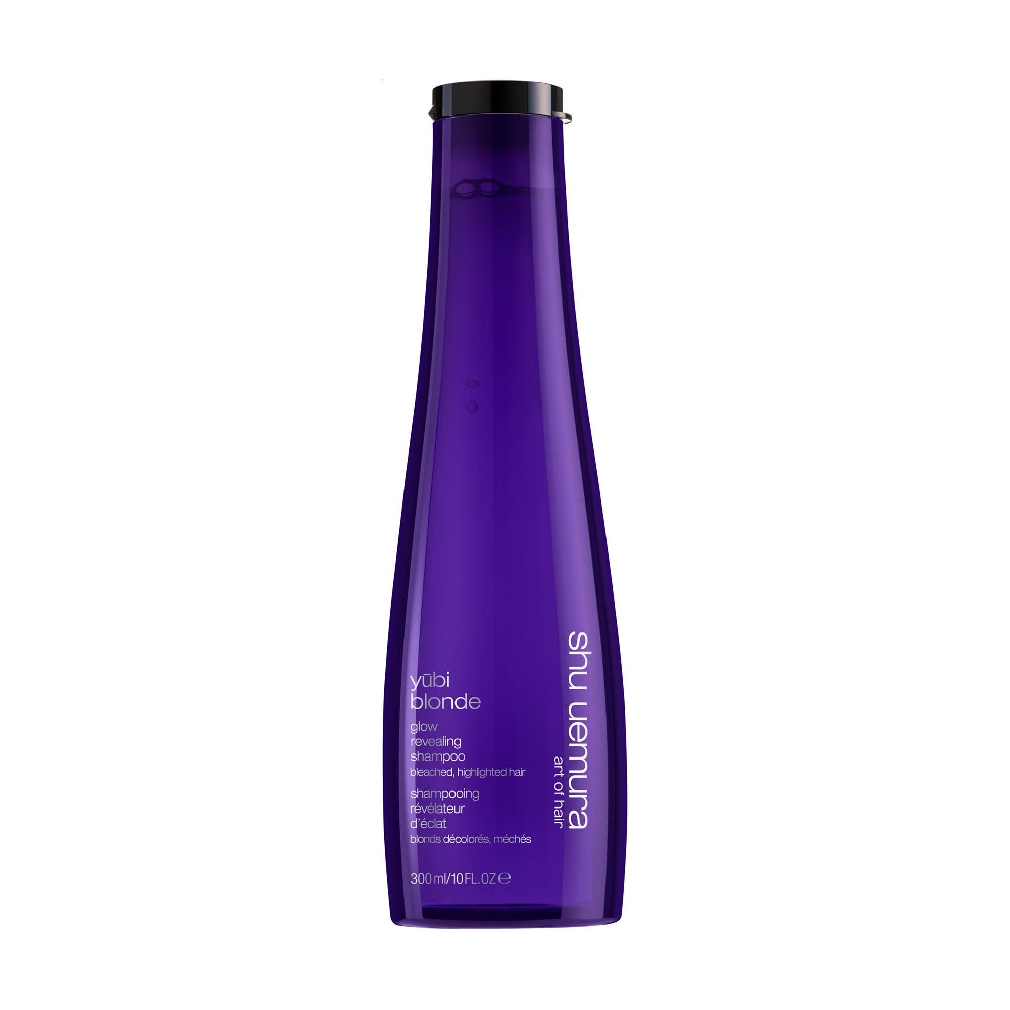 

Шампунь Shu Uemura Art Of Hair Yubi Blonde Glow Revealing Shampoo для блиску світлого та сивого волосся, 300 мл