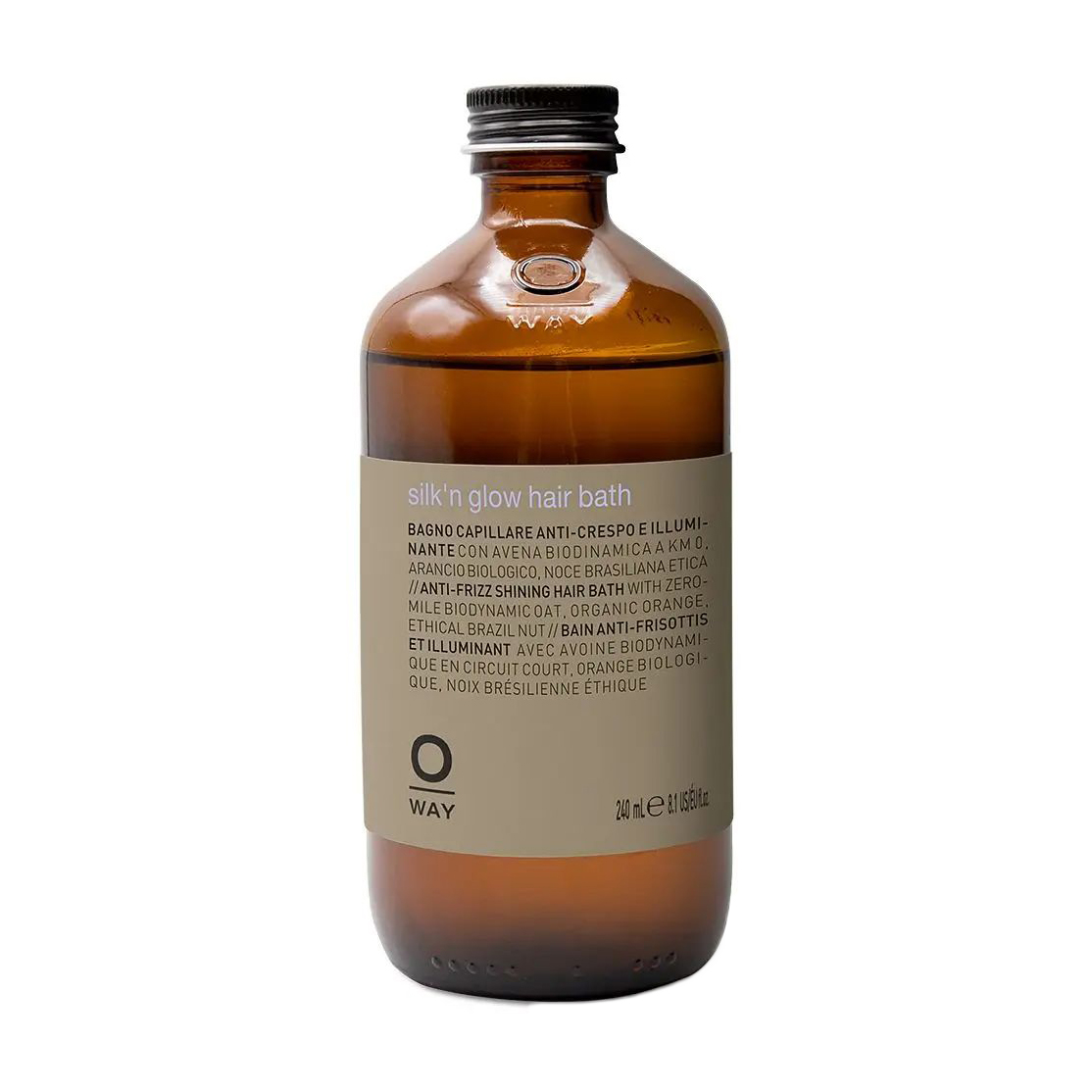 

Шампунь для волосся Oway Silk'n Glow Hair Bath, 240 мл