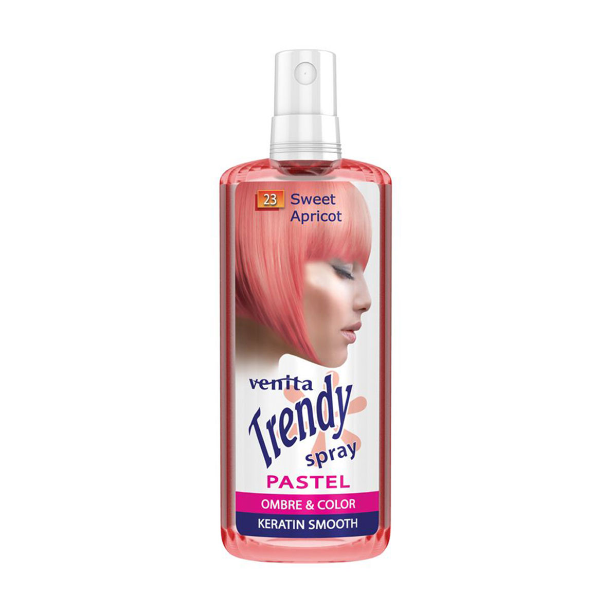 

Відтінковий спрей для волосся Venita Trendy Spray 23 Солодкий абрикос, 200 мл