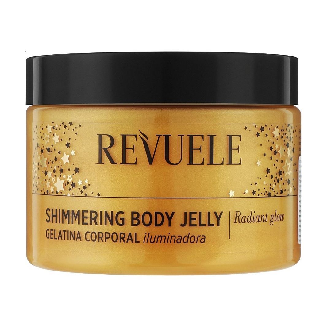 

Уцінка! Шимер для тіла Revuele Shimmering Body Jelly Gold Золоте сяйво, 400 мл