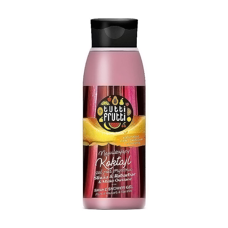 

Гель для душу Farmona Tutti Frutti Shake Shower Gel Слива, ревінь та вівсяне молоко, 400 мл