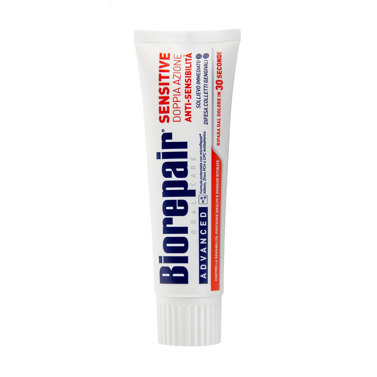 

Уцінка! Зубна паста Biorepair Oral Care Advanced Sensitive Позбавлення чутливості, 75 мл