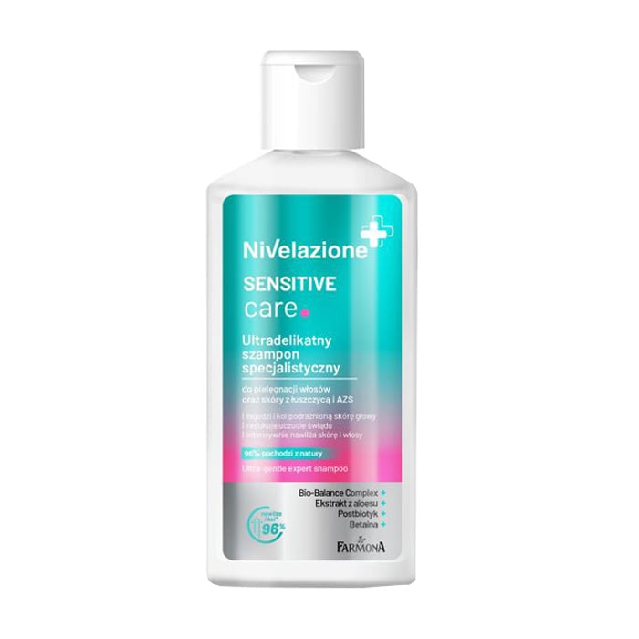 

Ультраделікатний шампунь Farmona Nivelazione Sensitive Care Ultra-Delicate Shampoo проти псоріазу, 100 мл