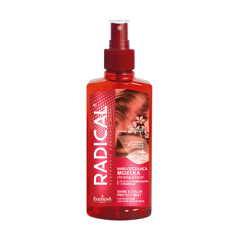 

Спрей-кондіціонер Farmona Radical Pro Color & Shine Technology Mist для фарбованого та меліруваного волосся, 200 мл
