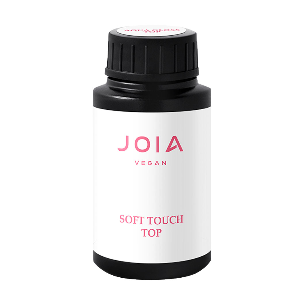 

Уцінка! Матовий топ для гель-лаку JOIA vegan Soft Touch Top, 30 мл