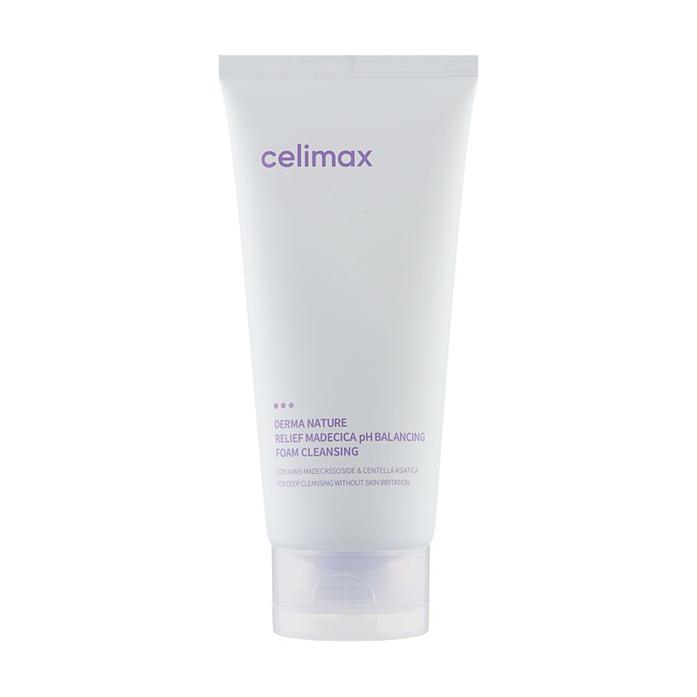 

Уцінка! Ніжна пінка для вмивання Celimax Relief Madecica pH Balancing Foam, 150 мл