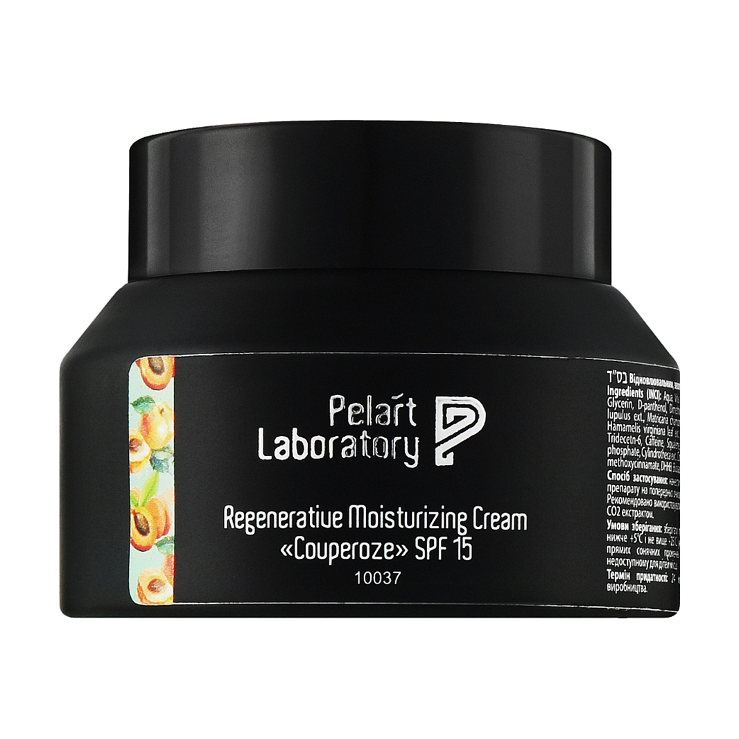 

Регенерувальний крем для обличчя Pelart Laboratory Regenerative Cream Couperoze SPF 15, 50 мл