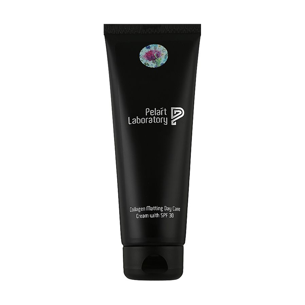 

Денний матувальний крем для обличчя Pelart Laboratory Collagen Matting Day Care Cream With SPF 30 з тоном, 250 мл