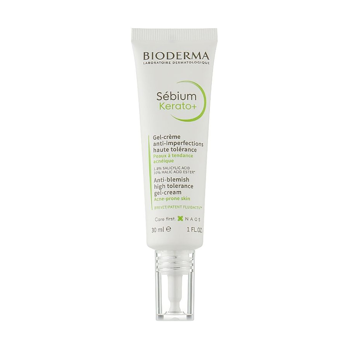 

Уцінка! Крем-гель Bioderma Sebium Kerato+ Anti-Blemish High Tolerance Gel-Cream для проблемної шкіри обличчя, 30 мл