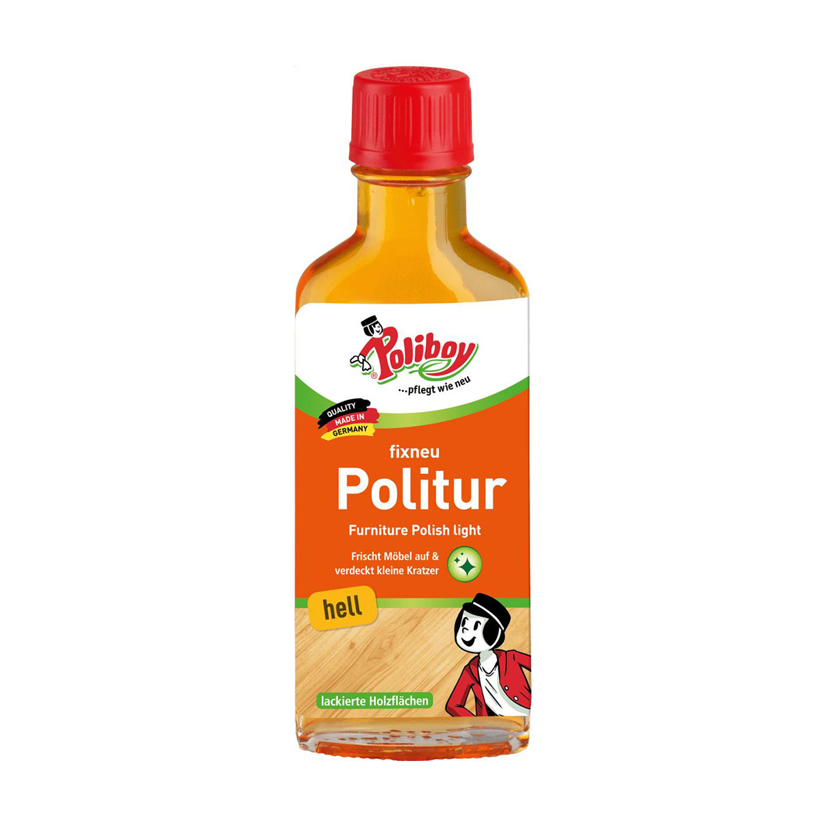 

Поліроль для світлих меблів Poliboy Furniture Polish Light, 100 мл