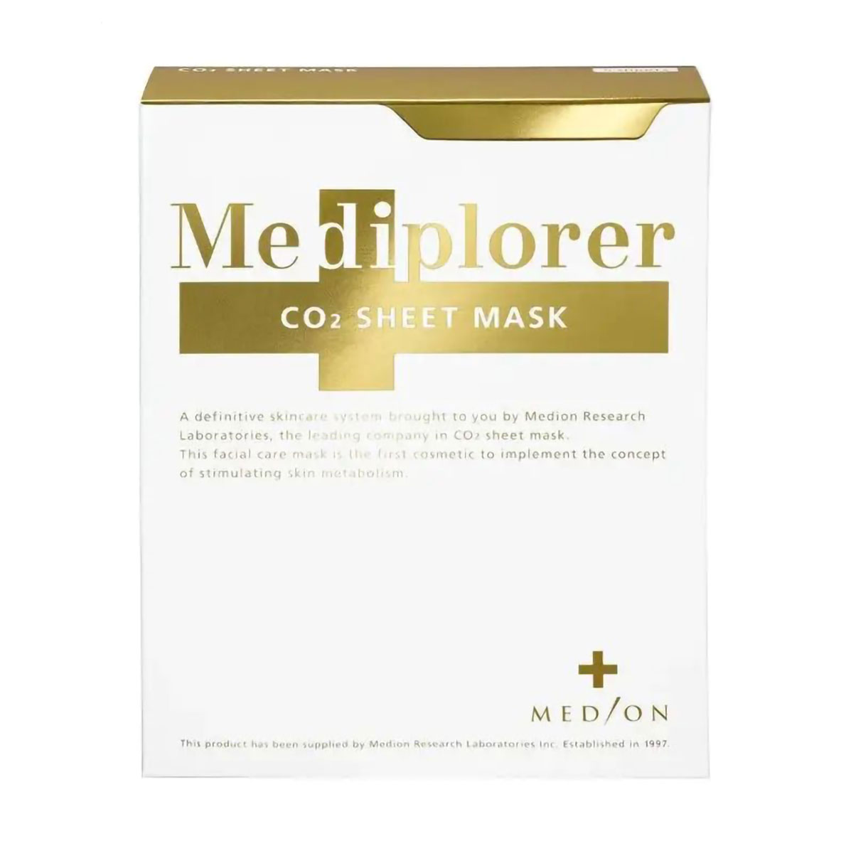 

Уцінка! Тканинна маска для обличчя Mediplorer CO2 Sheet Mask, 5 шт
