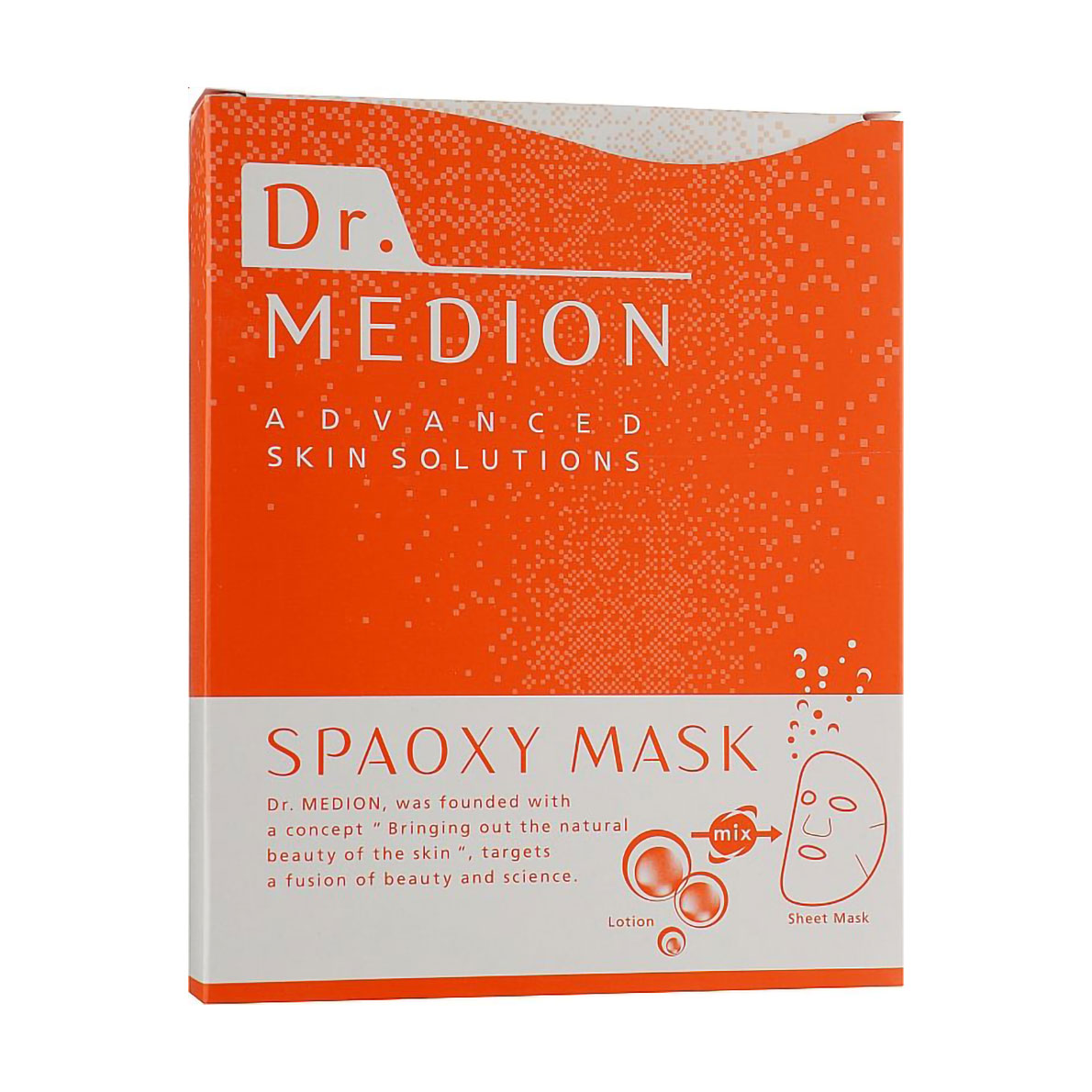 

Уцінка! Тканинна маска для обличчя Dr. Medion Spaoxy CO2 Sheet Mask, 3 шт