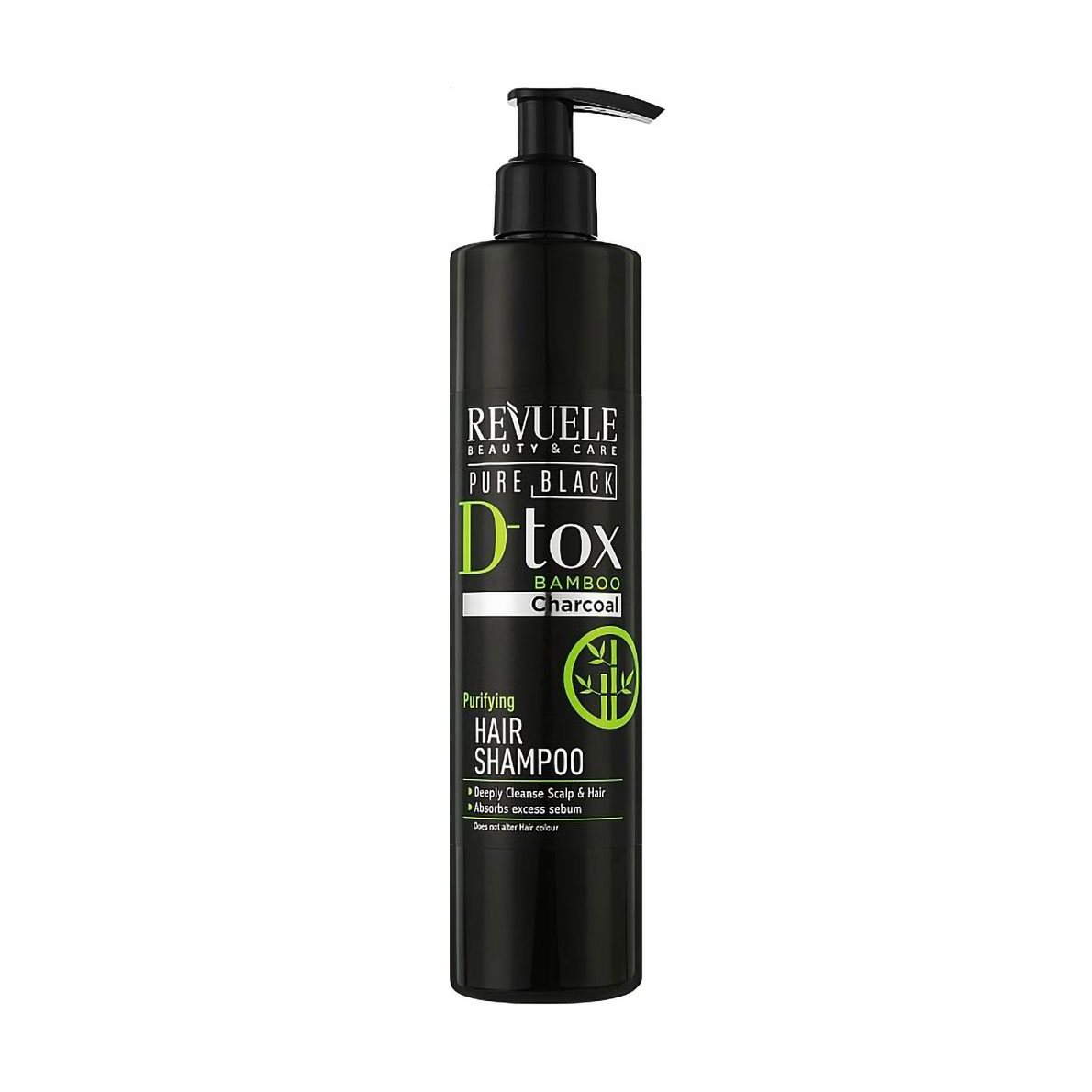 

Шампунь для волосся Revuele Pure Black Detox Purifying Hair Shampoo, 335 мл