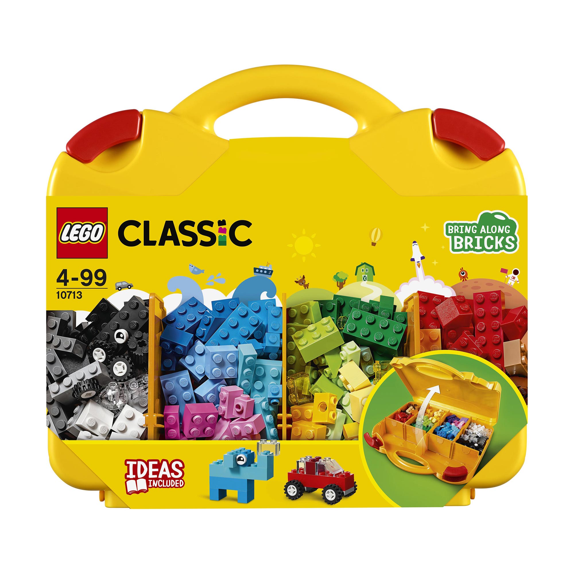 

Конструктор LEGO Classic Скринька для творчості, 213 деталей, від 4 років (10713)