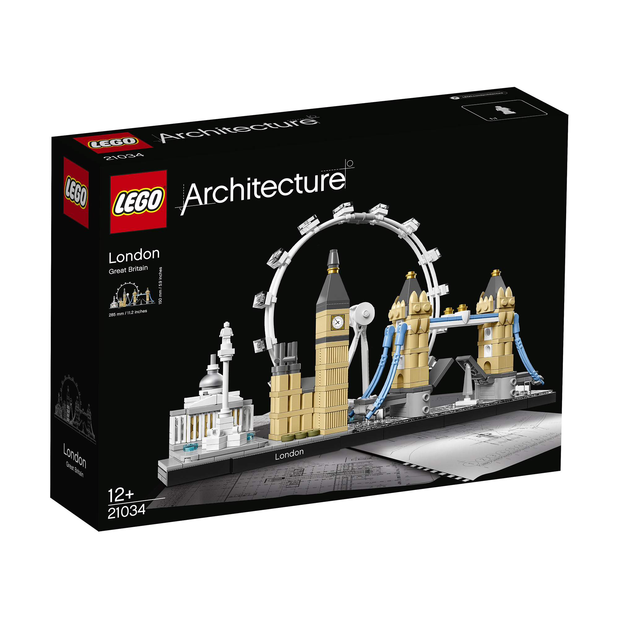 

Конструктор LEGO Architecture Лондон, 468 деталей, від 12 років (21034)