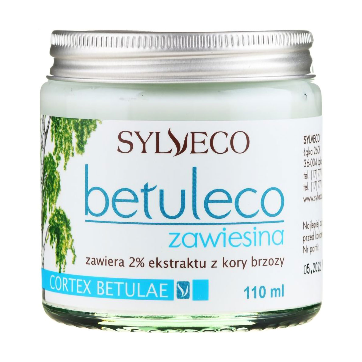 

Зміцнювальна суспензія для волосся Sylveco Betuleco регенерація шкіри голови, 110 мл