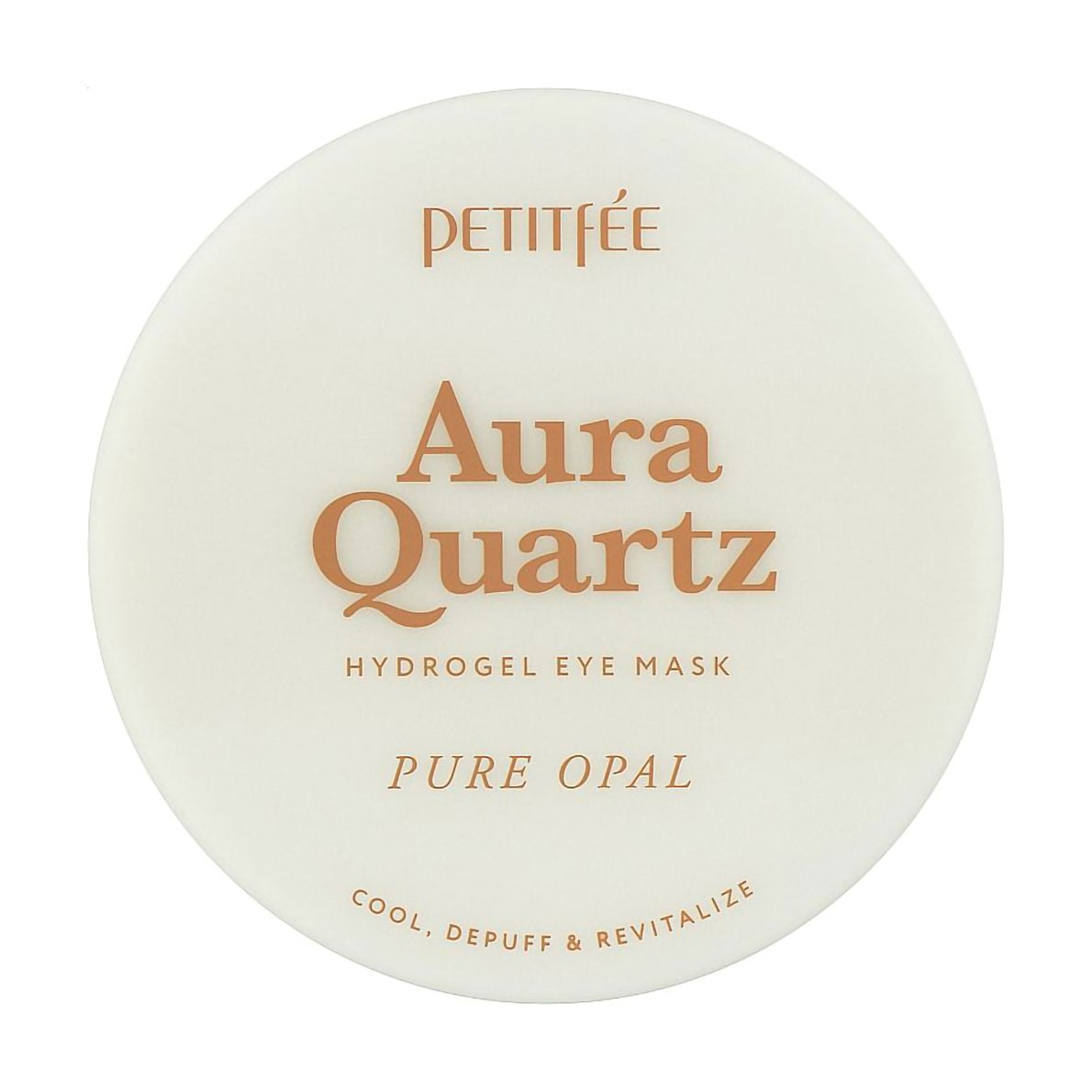 

Гідрогелеві патчі для шкіри навколо очей Petitfee & Koelf Aura Quartz Hydrogel Eye Mask Pure Opal, 40 шт