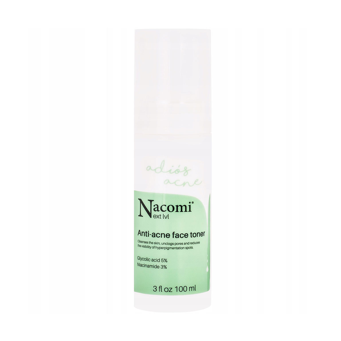 

Тонік для обличчя Nacomi Next Level Anti-acne Face Toner проти прищів, 100 мл