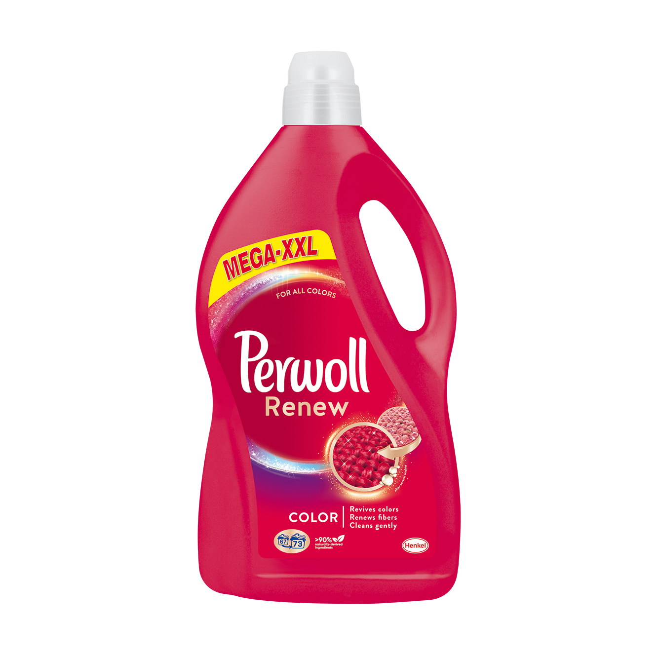 

Засіб для делікатного прання Perwoll Renew Color для кольорових речей, 73 цикли прання, 4.015 л
