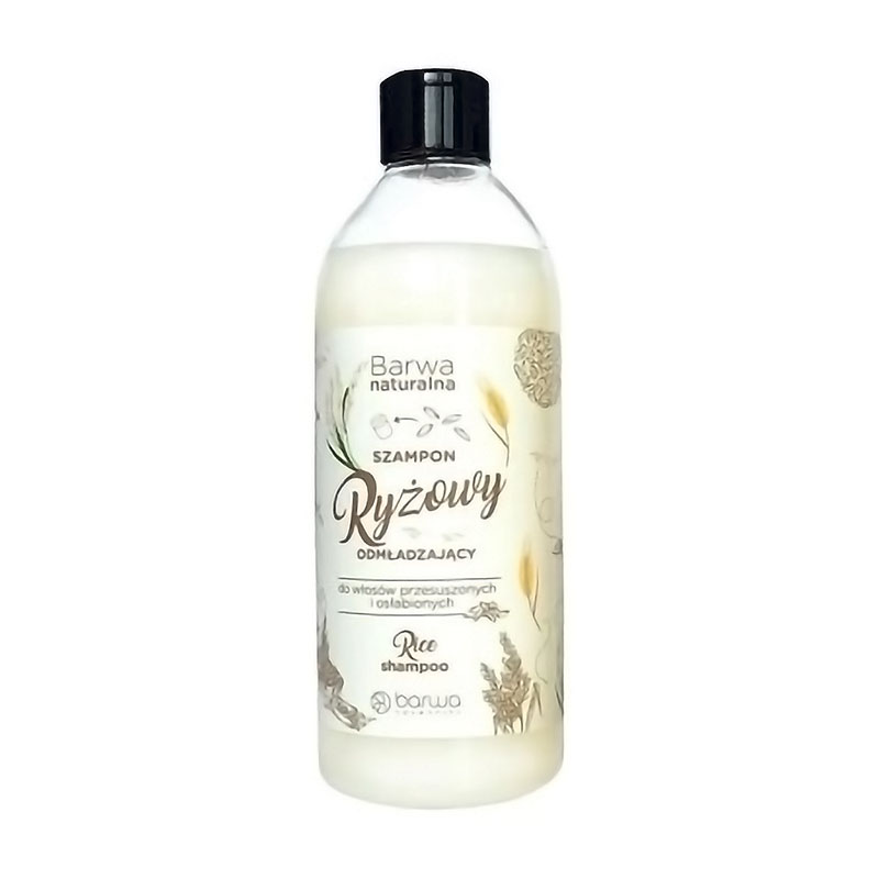 

Омолоджувальний шампунь для волосся Barwa Cosmetics Barwa Natural Rice Shampoo з екстрактом рису, 500 мл