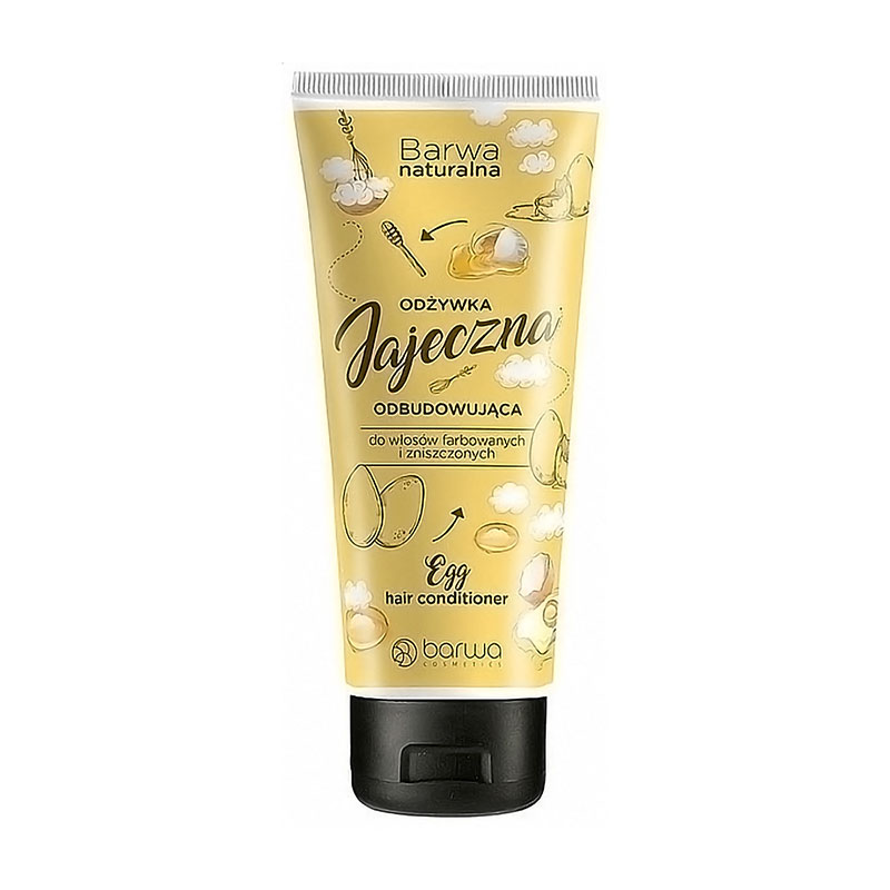 

Відновлювальний яєчний кондиціонер для волосся Barwa Cosmetics Barwa Natural Egg Hair Conditioner, 200 мл