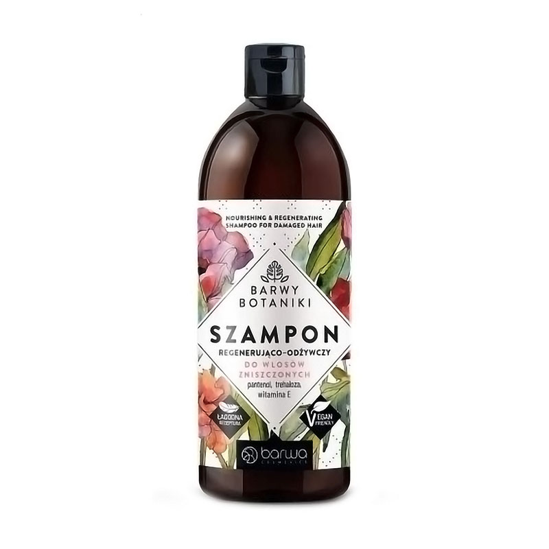 

Регенерувальний і відновлювальний шампунь Barwa Cosmetics Barwy Botaniki Regenerating and Revitalizing Shampoo для пошкодженого волосся, 480 мл