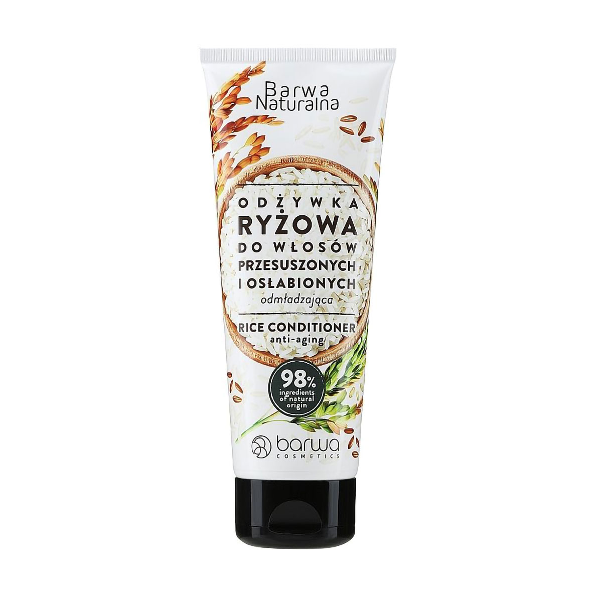 

Омолоджувальний кондиціонер Barwa Cosmetics Natural Tube для сухого та ослабленого волосся, 200 мл