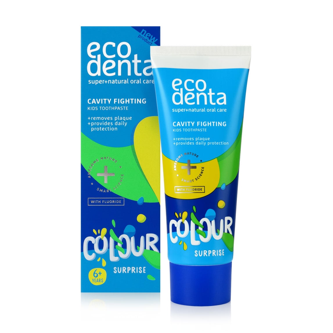 Дитяча зубна паста Ecodenta Cavity Fighting Kids Toothpaste, від 6 років, 75 мл