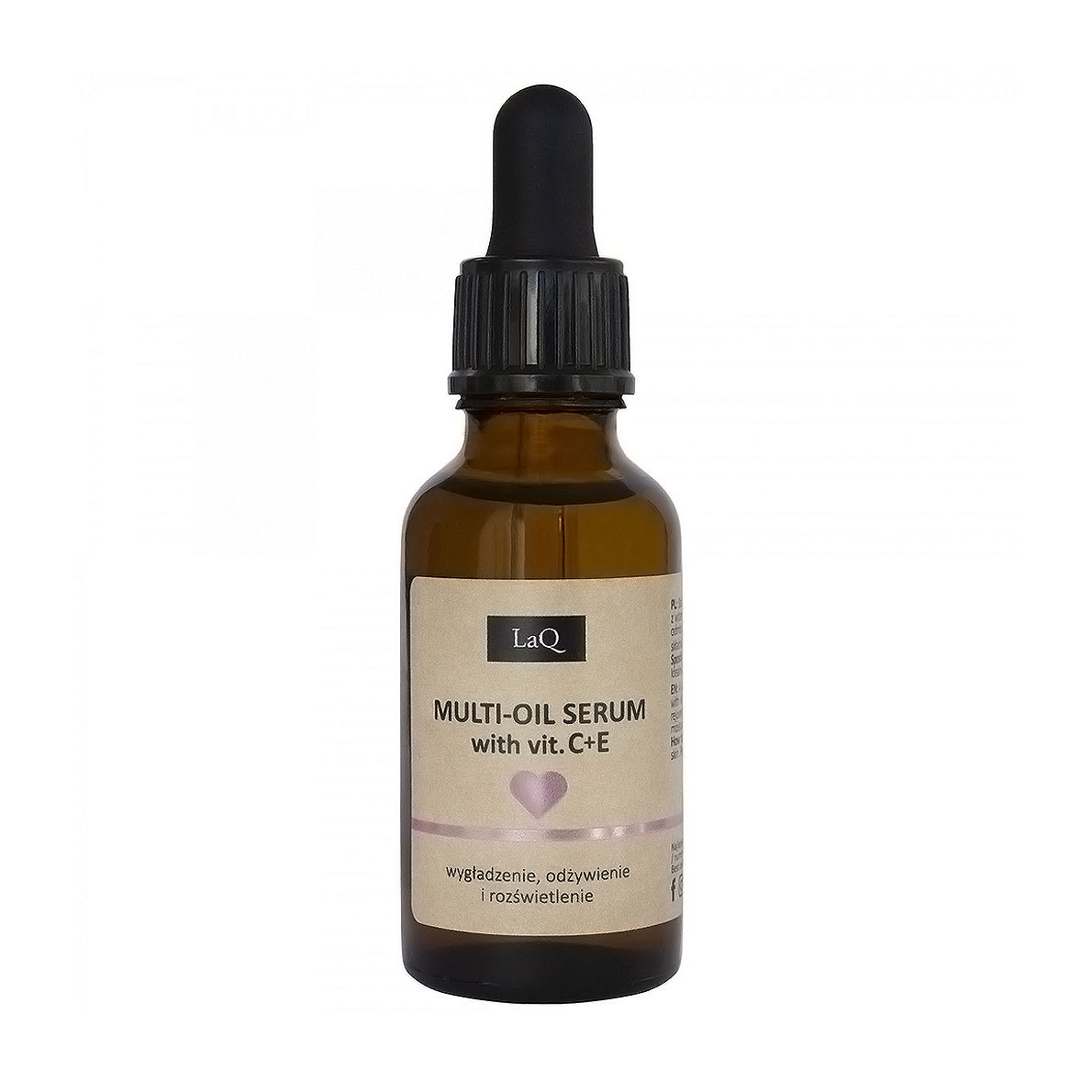 

Сироватка для обличчя LaQ Multi Oil Serum з вітамінами C и E, 30 мл
