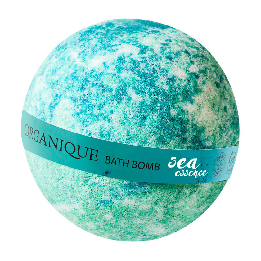 

Шипуча куля для ванни Organique Sea Essence Bath Bomb, 170 г