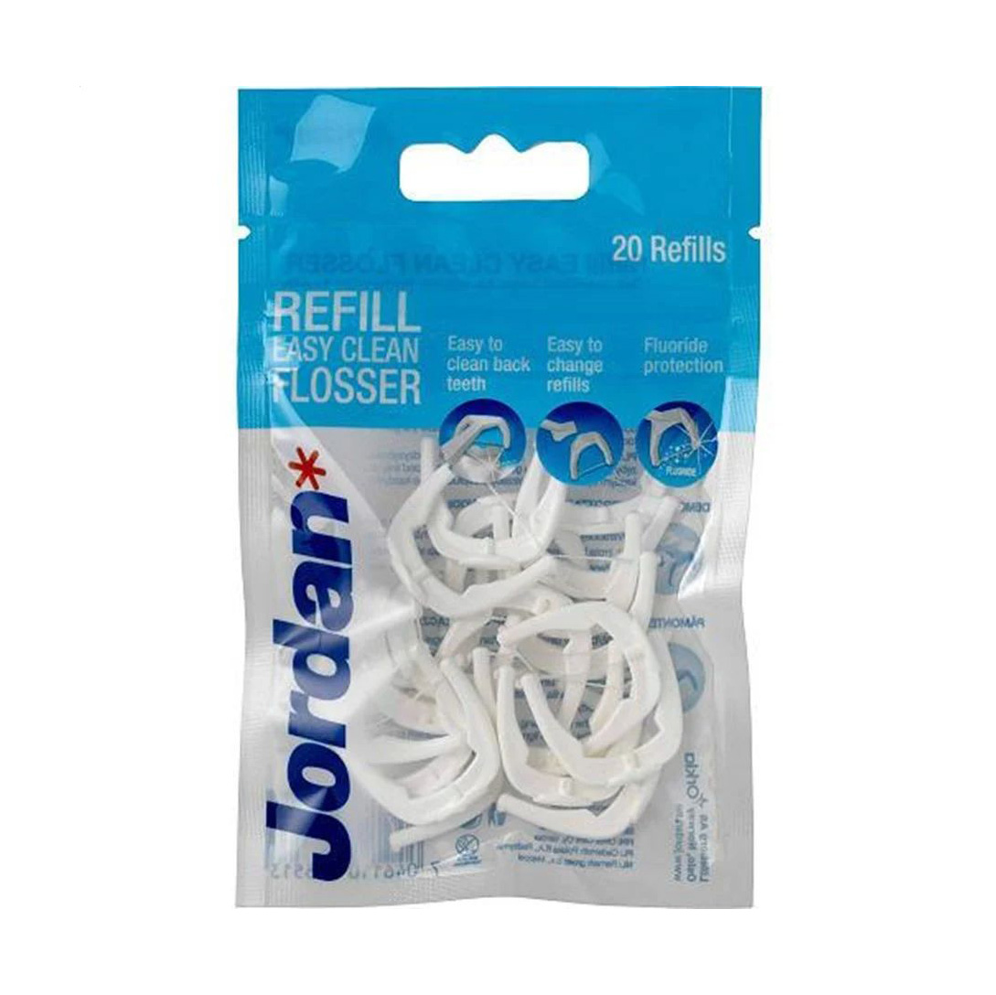 

Флос-зубочистки Jordan Green Clean Flosser Refills, 20 шт